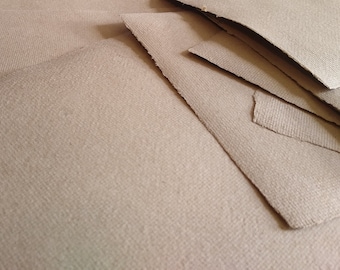 Ręcznie robione arkusze papieru A4 z recyklingu Kraft: 10 stron z delikatnymi krawędziami