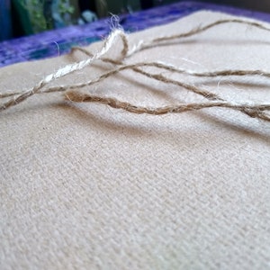 Handmade Paper, A5 Kraft Recycled Paper Sheets, 10 Sheets of 15 cm by 21 cm