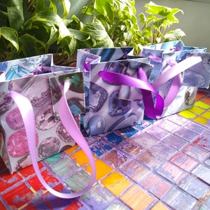 Gems Paper Gift Bags with Matching Gift Tags - Set of Three, Gems set 1