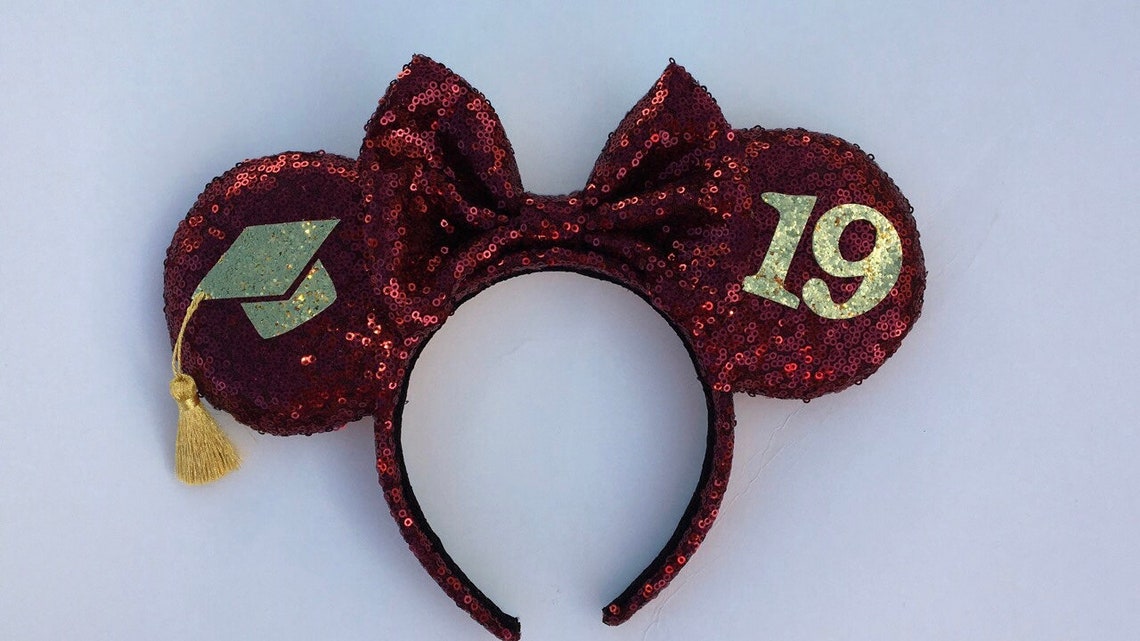 minnie mouse graduation ears