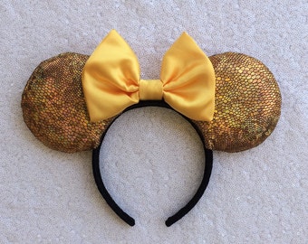 Minnie Mouse Ears, Sequin Ears, Mickey Mouse Ears, Sequin Mouse Ears - Disney Ears,Animal Kingdom Minnie Mouse Ears Animal Kingdom