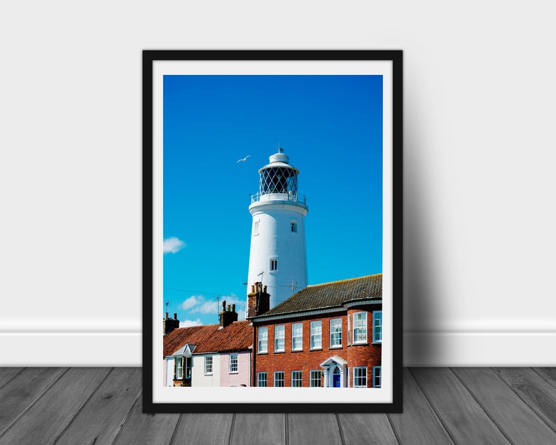 Wall Art Home Decor: Southwold Lighthouse Lighthouse Poster Southwold Suffolk Poster Print Suffolk