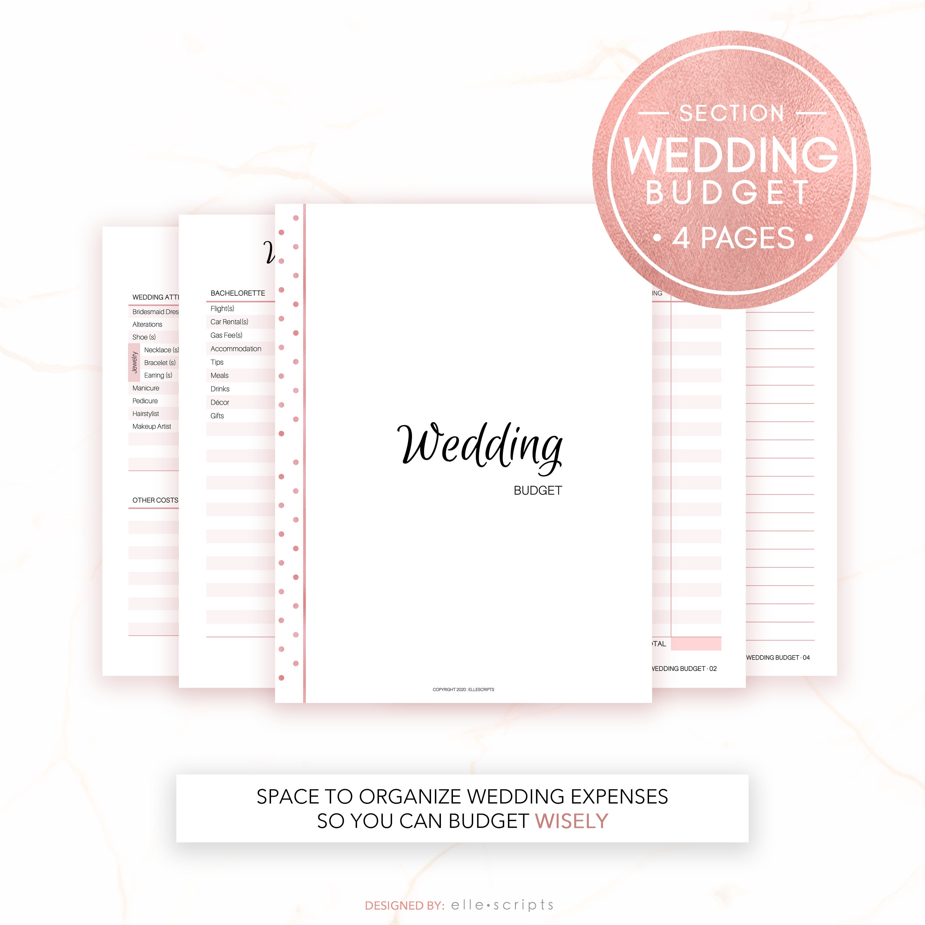 Maid of Honor Planner Maid of Honour Wedding Printable Maid - Etsy