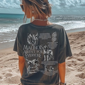 Belgian Malinois Shirt Malinois Working Dog Service Dog Save the Breed Shirt Informational Dutch Shepherd IGP PSA Police