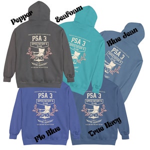 Comfort Colors PSA 3 Spectators Club Hoodie, Protection Sports Dog, Bitework, Dutch Shepherd, German Shepherd, Belgian Malinois