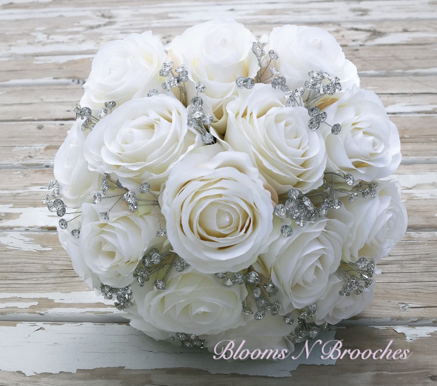 Rhinestone bouquet deals