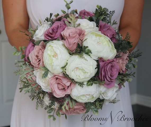 5 Lilac Blooms Pink ~ Silk Wedding Flowers Bridal Bouquets DIY Centerpieces 