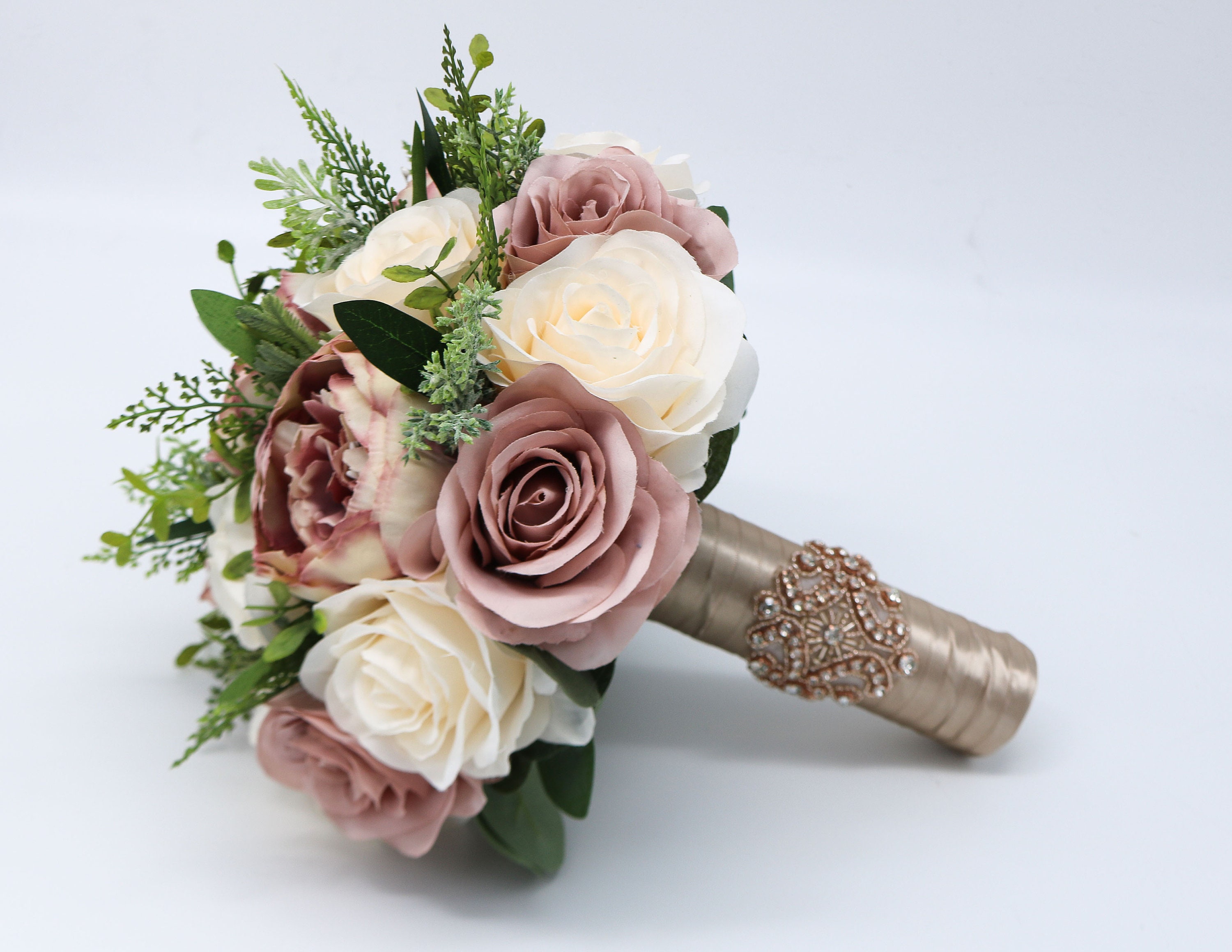 Rhinestones Wedding Bouquet Holder Bellas Glam Bling Bouquet Holders PARIS