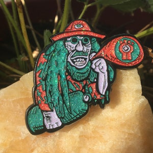 Raoul Wook Raoul Duke Fear and Loathing Razzle Brah-Oul Duke Pin 2.5&quot;