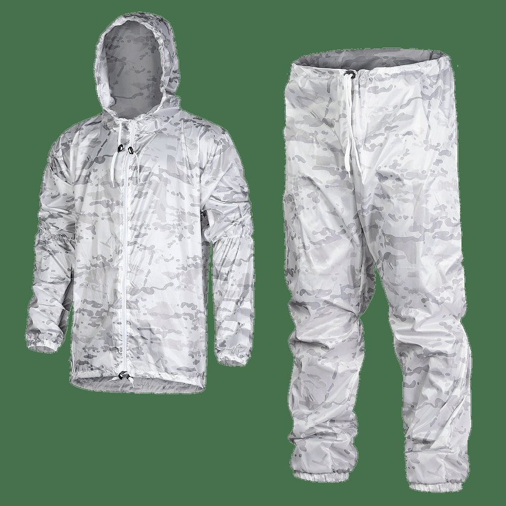 US Snow Camo White Parka NYLON Military Winter Camouflage