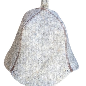 Wool Felt Sauna Hat: Banya & SPA Head Protection