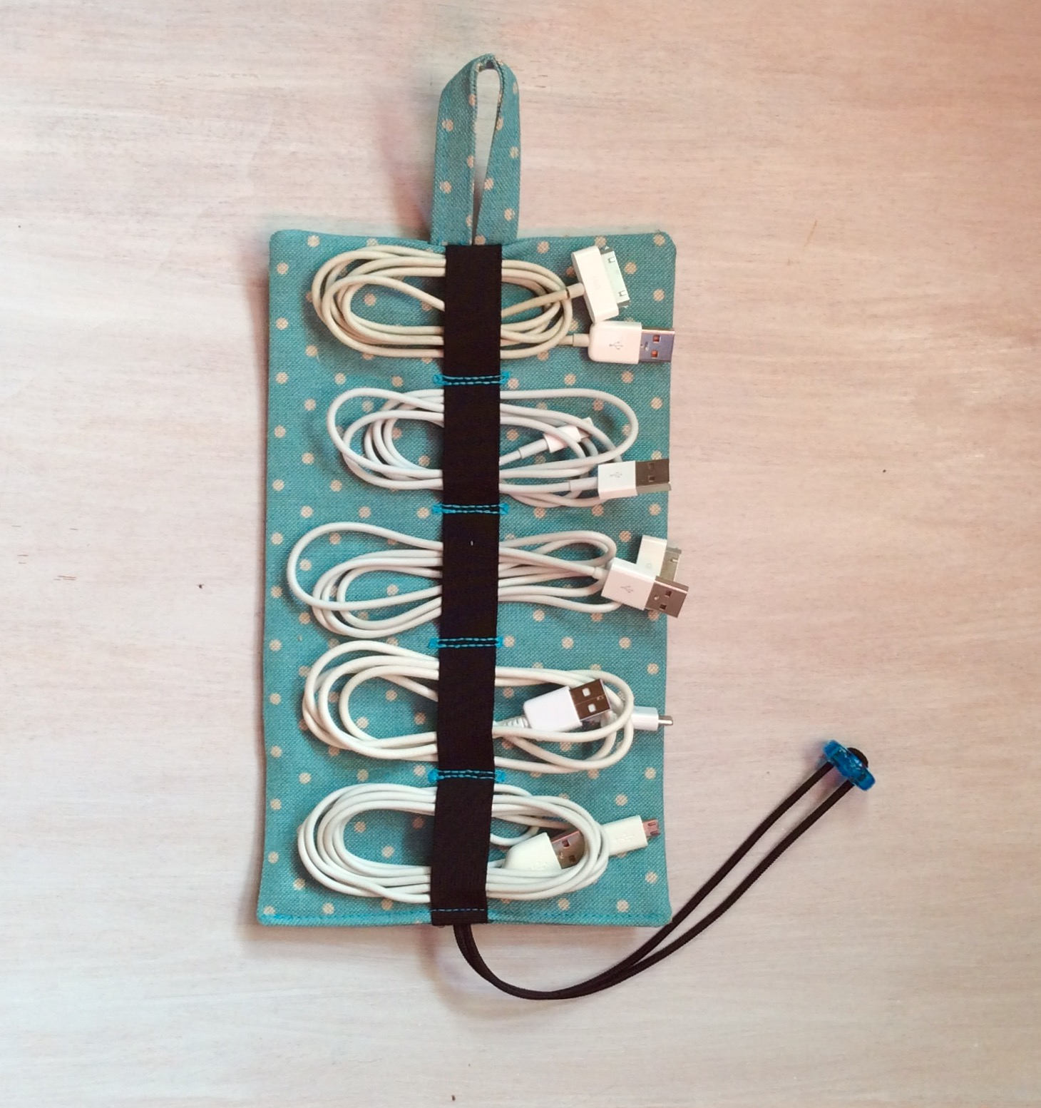 Size S RollUp Cord Organizer Kabel Organizer Cable Roll Up Etsy