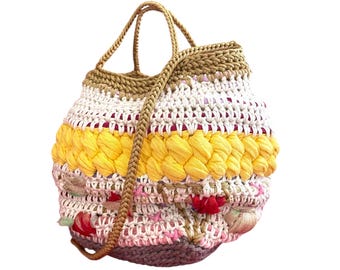 Bolsa de crochet