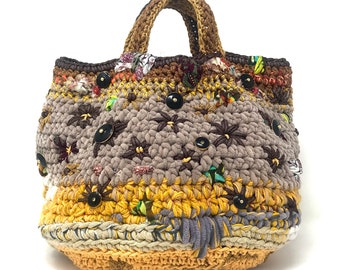 Bolso de ganchillo/ bolso boho/ estilo boho/ estilo hippie