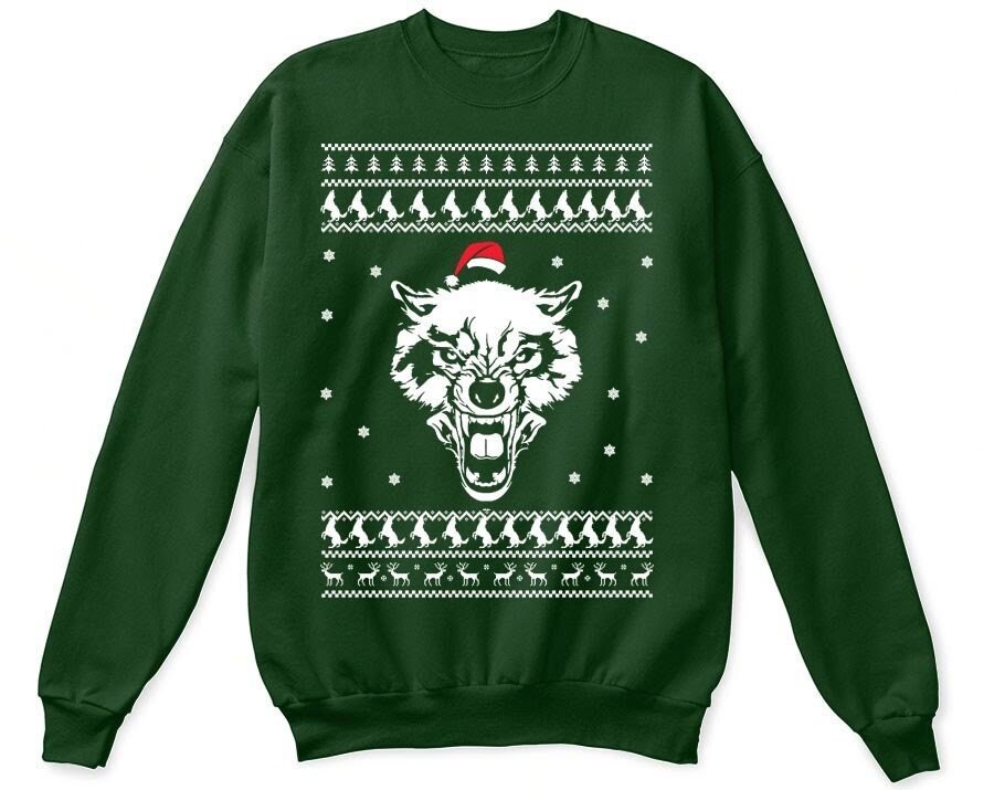 wolves christmas jersey