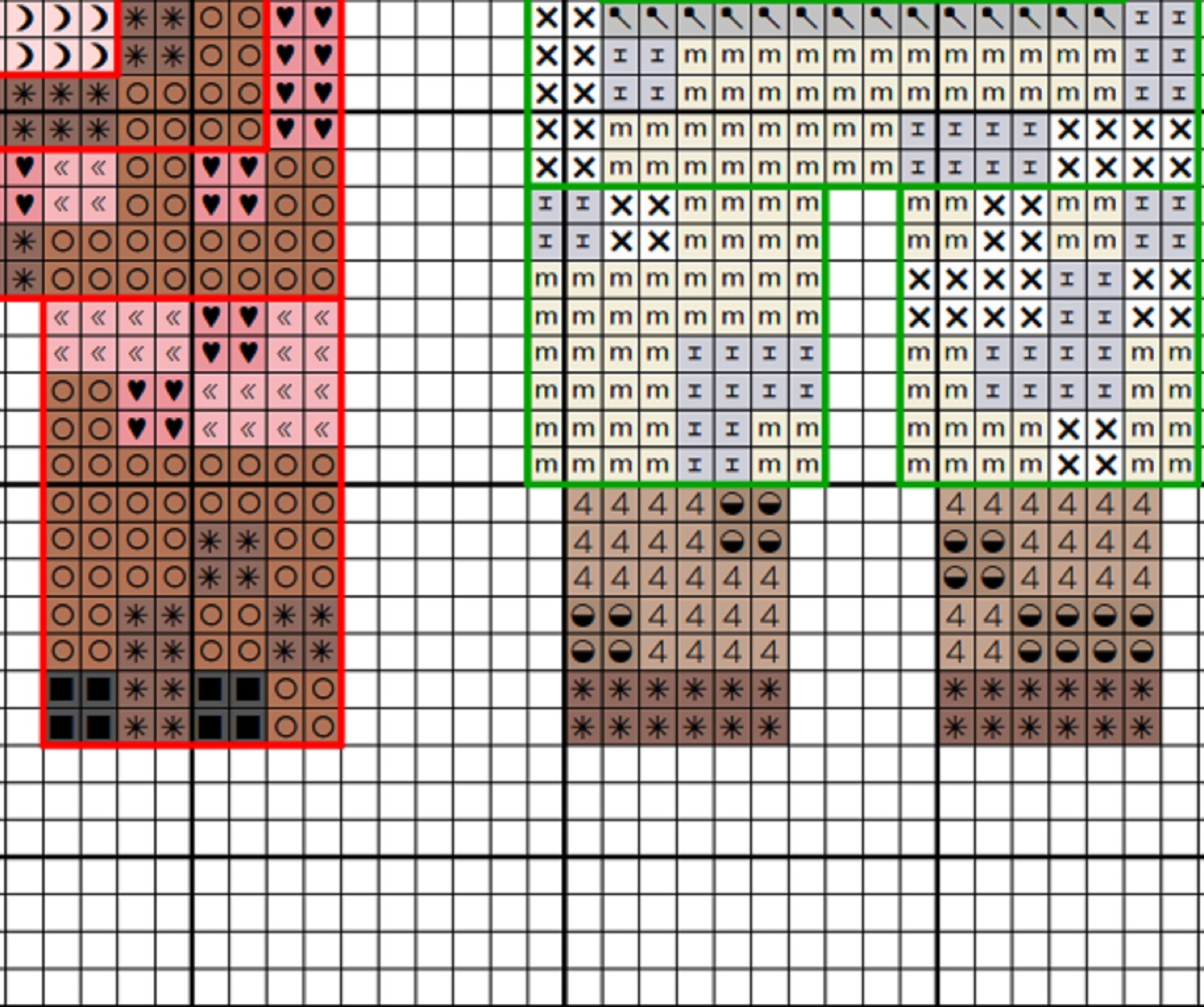 Minecraft sampler Cross stitch pattern Digital Download DMC Etsy