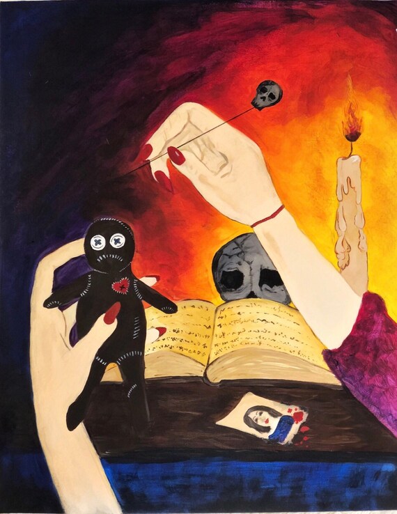 voodoo doll artwork