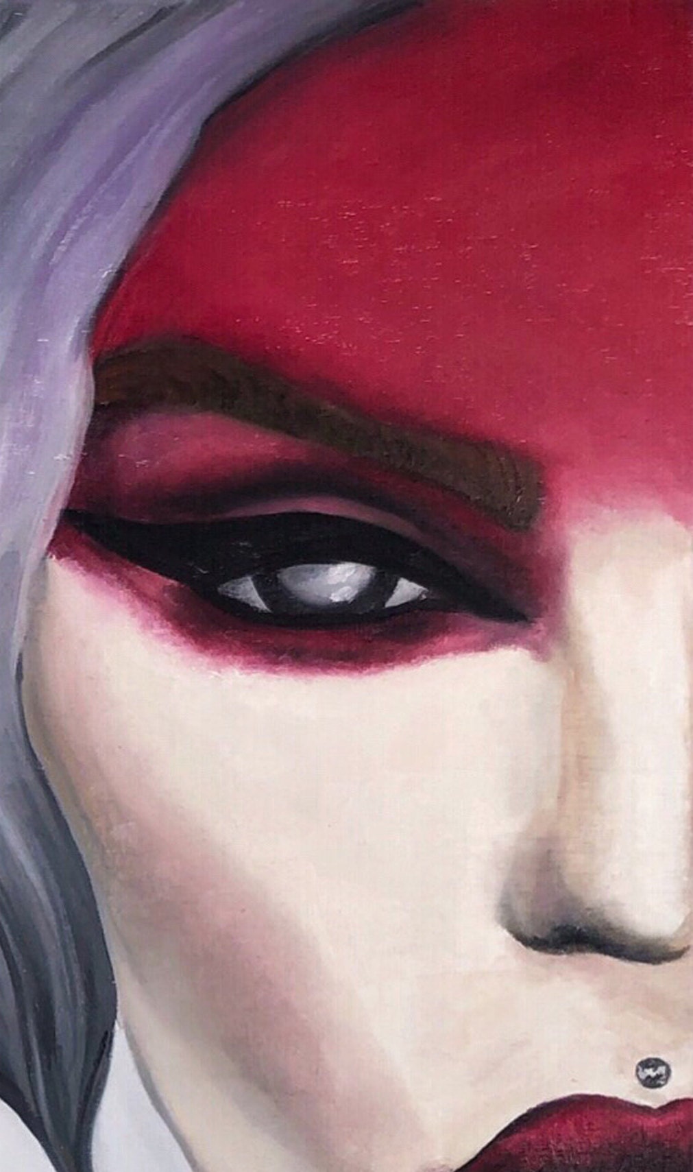 Original Artwork Edgy Art Dark Art Fasion Art Witchy Art Etsy