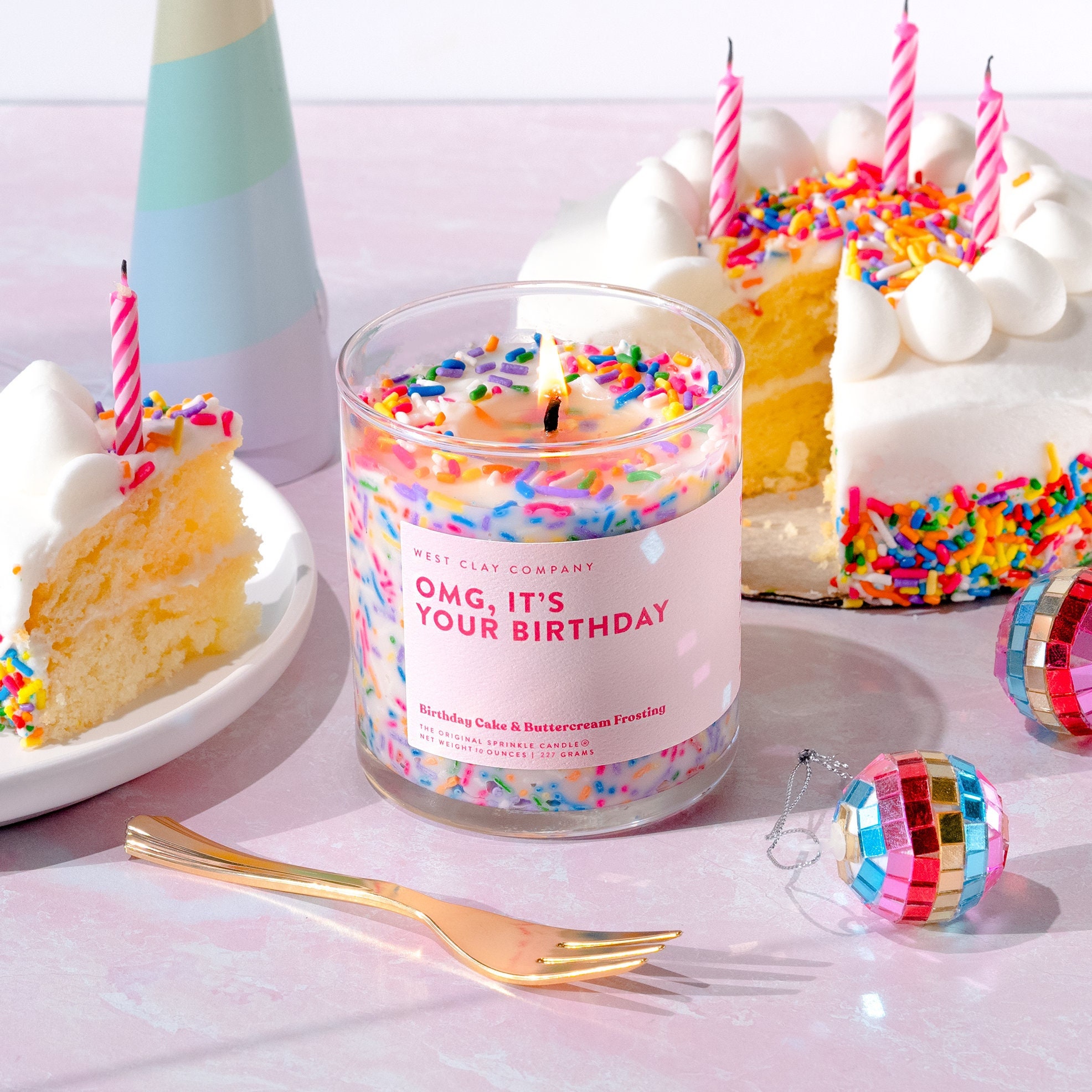 Go Shawty, It's Sherbert Day - 9oz Glass Jar Soy Candle - Vanilla Bean