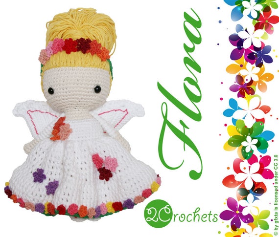 crochet fairy doll