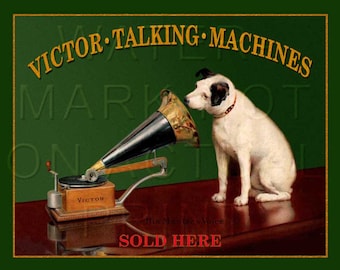 Victor Talking Machine Company Phonograph Canvas Print