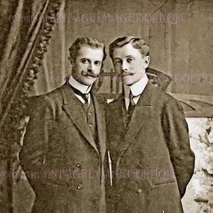 Encantadora pareja gay antigua boda sociedad civil boda 5 x 7 tarjeta de felicitación