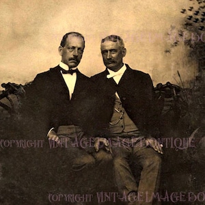 Encantadora pareja gay antigua boda sociedad civil boda 5 x 7 tarjeta de felicitación