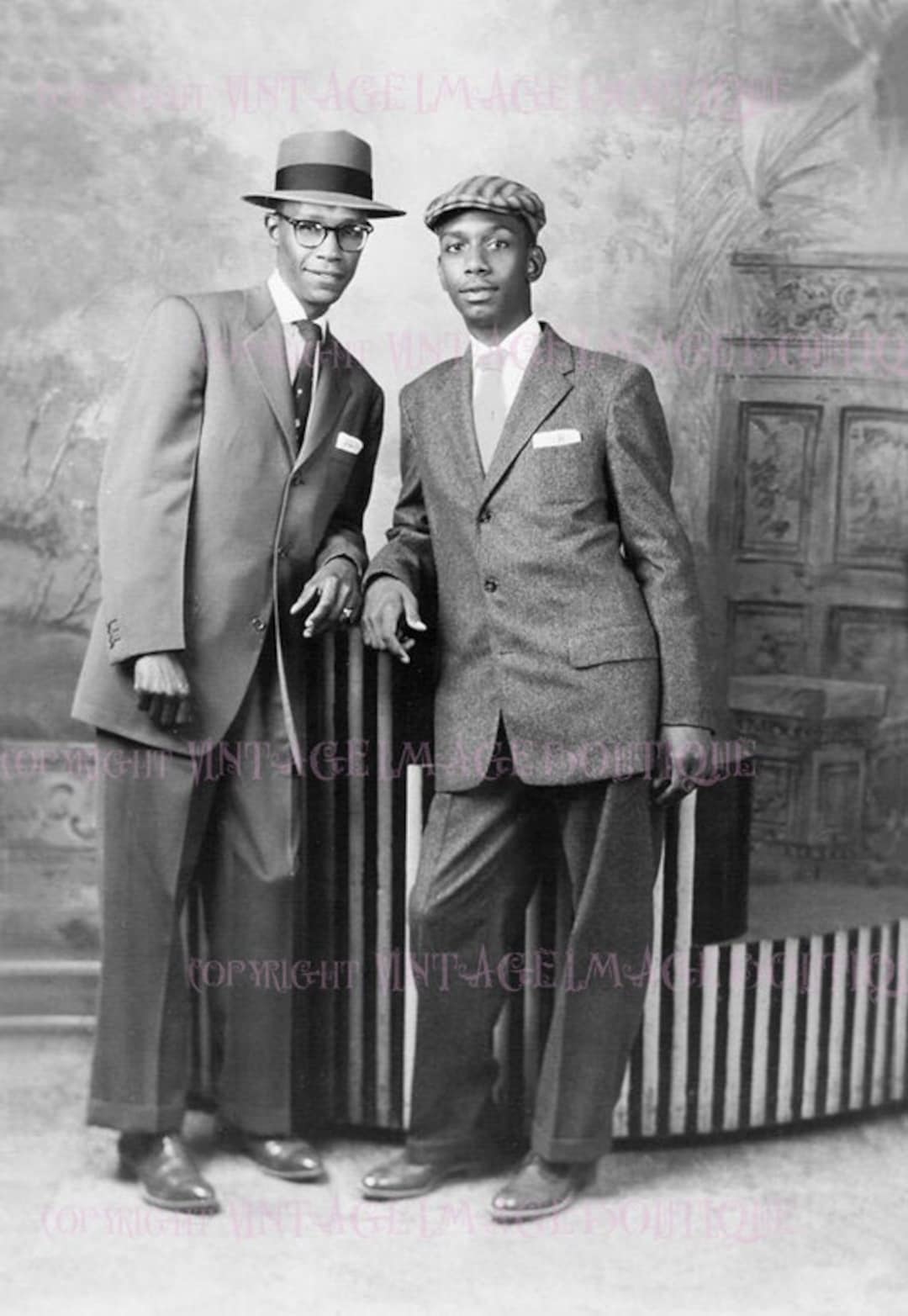 Lovely 1950's Black Gay Men Couple Wedding Civil - Etsy