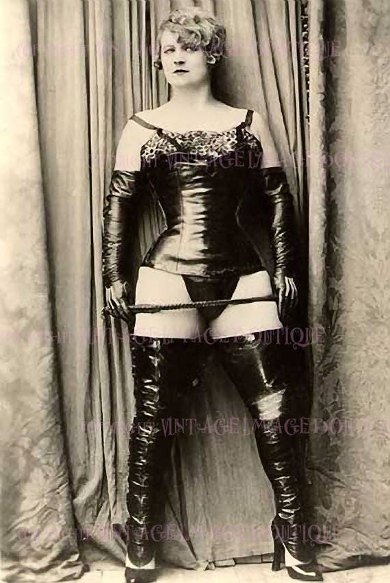 570px x 851px - 1920s Vintage Bondage Mistress | BDSM Fetish