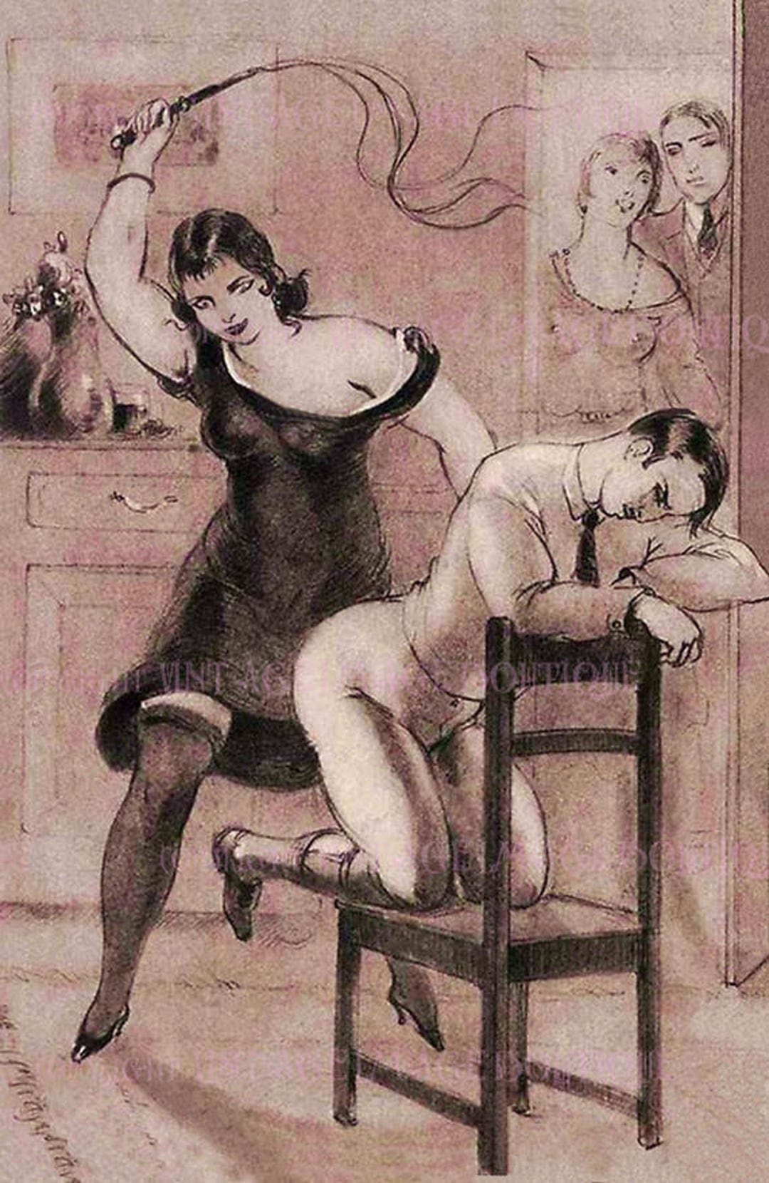 1920s Vintage Porn Slave - 1920s Vintage Bondage Mistress | BDSM Fetish