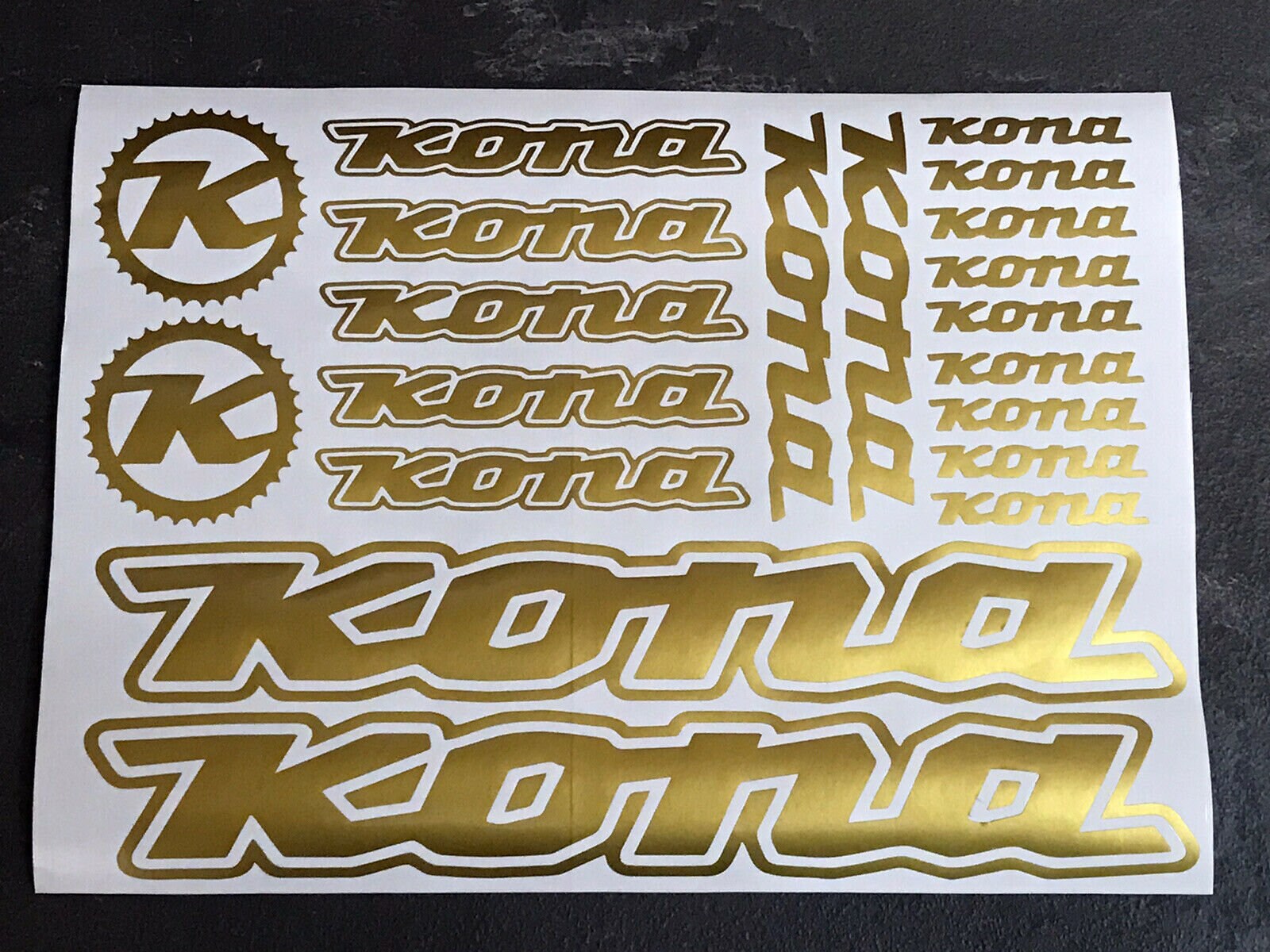 kona bike stickers