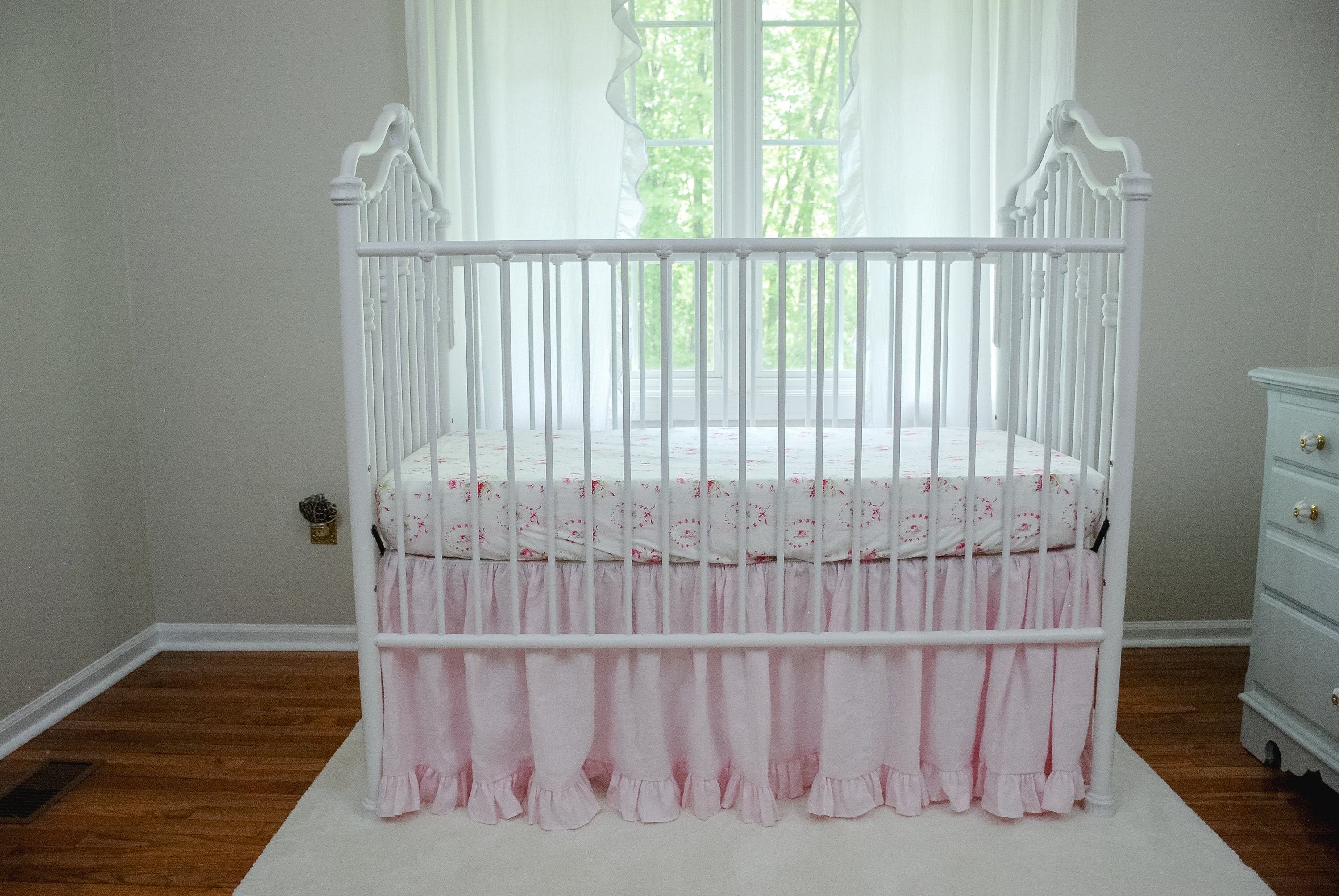 shabby chic crib sheets