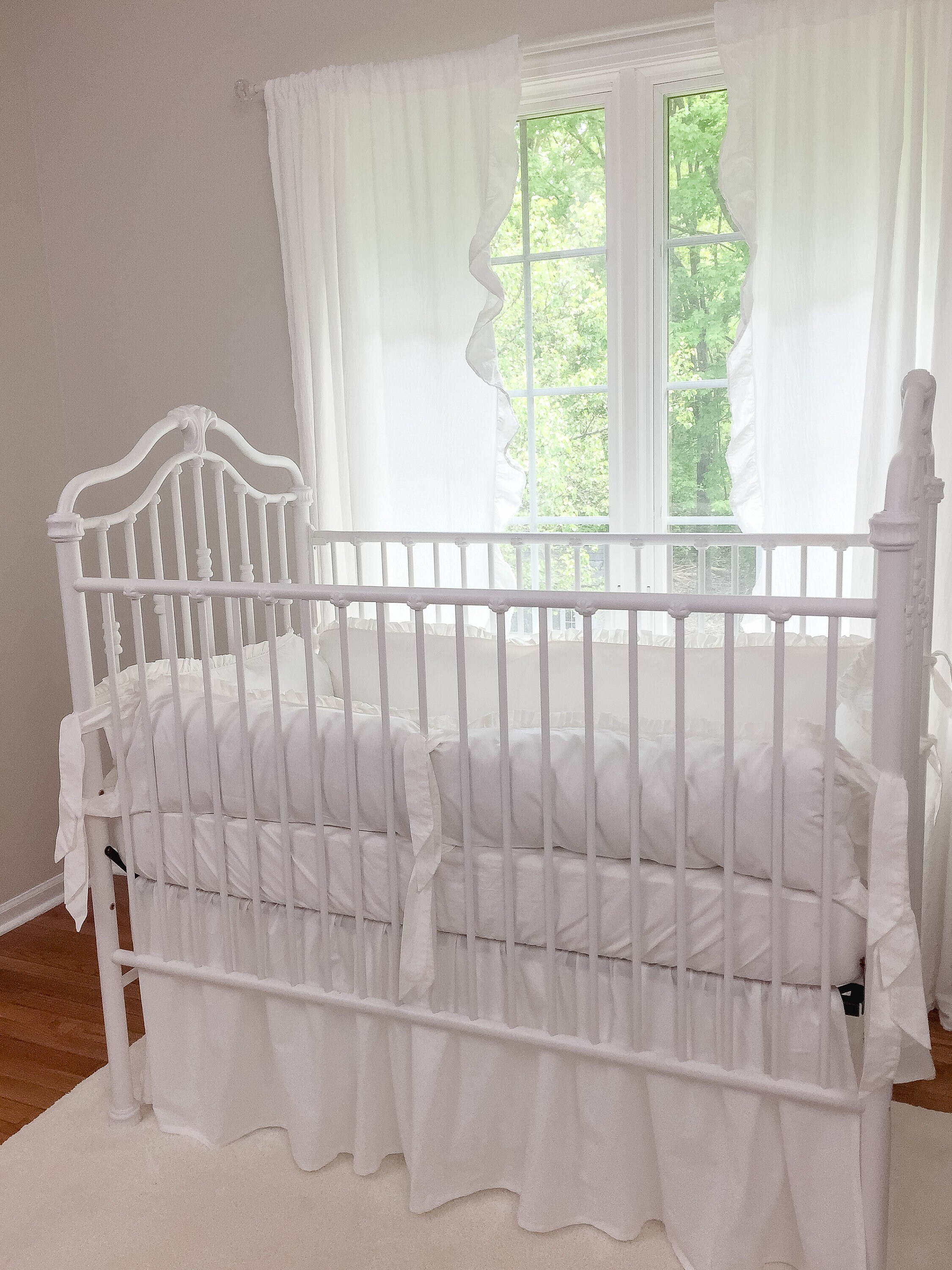 shabby chic crib bedding