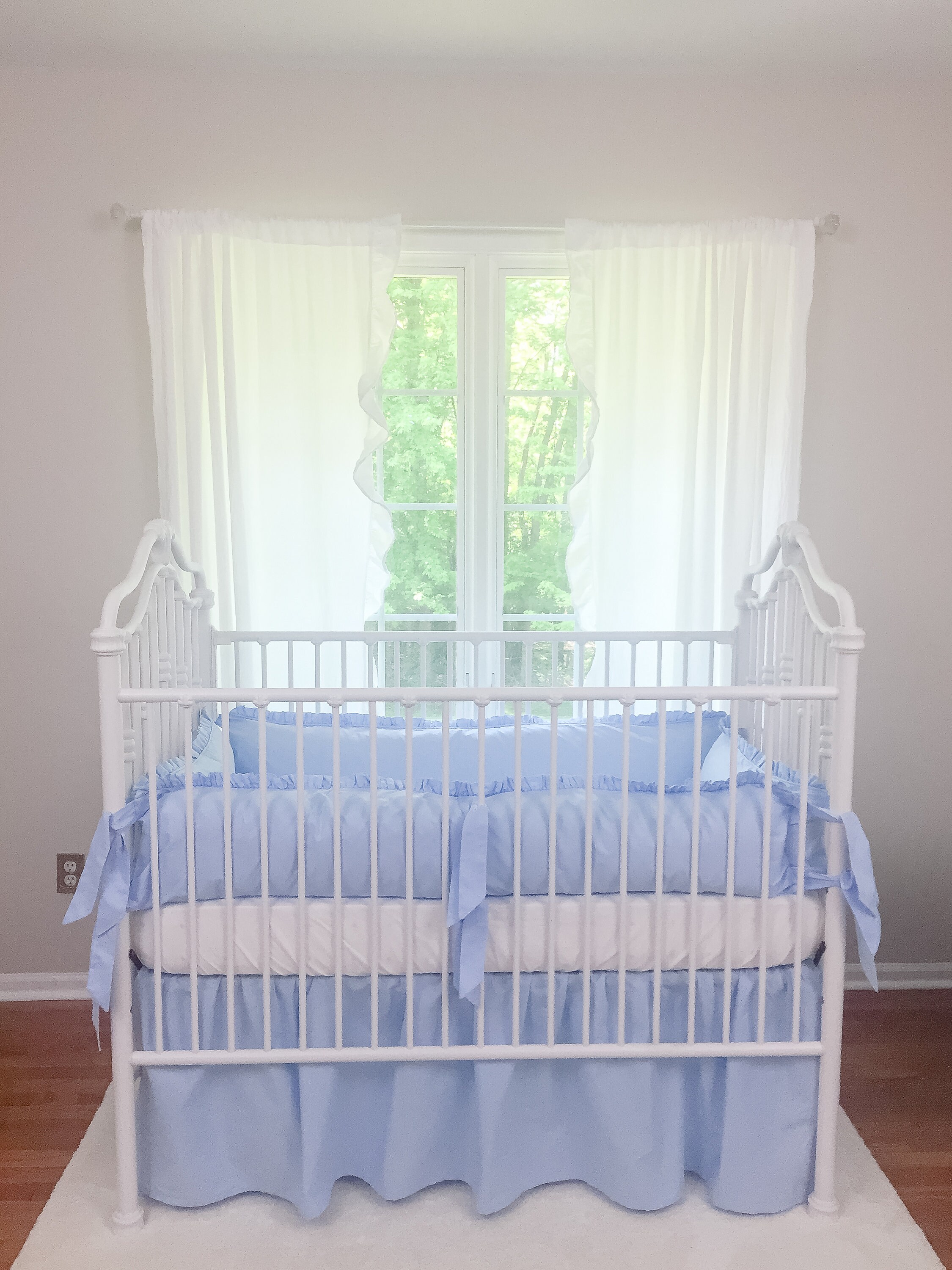 plain crib bedding sets