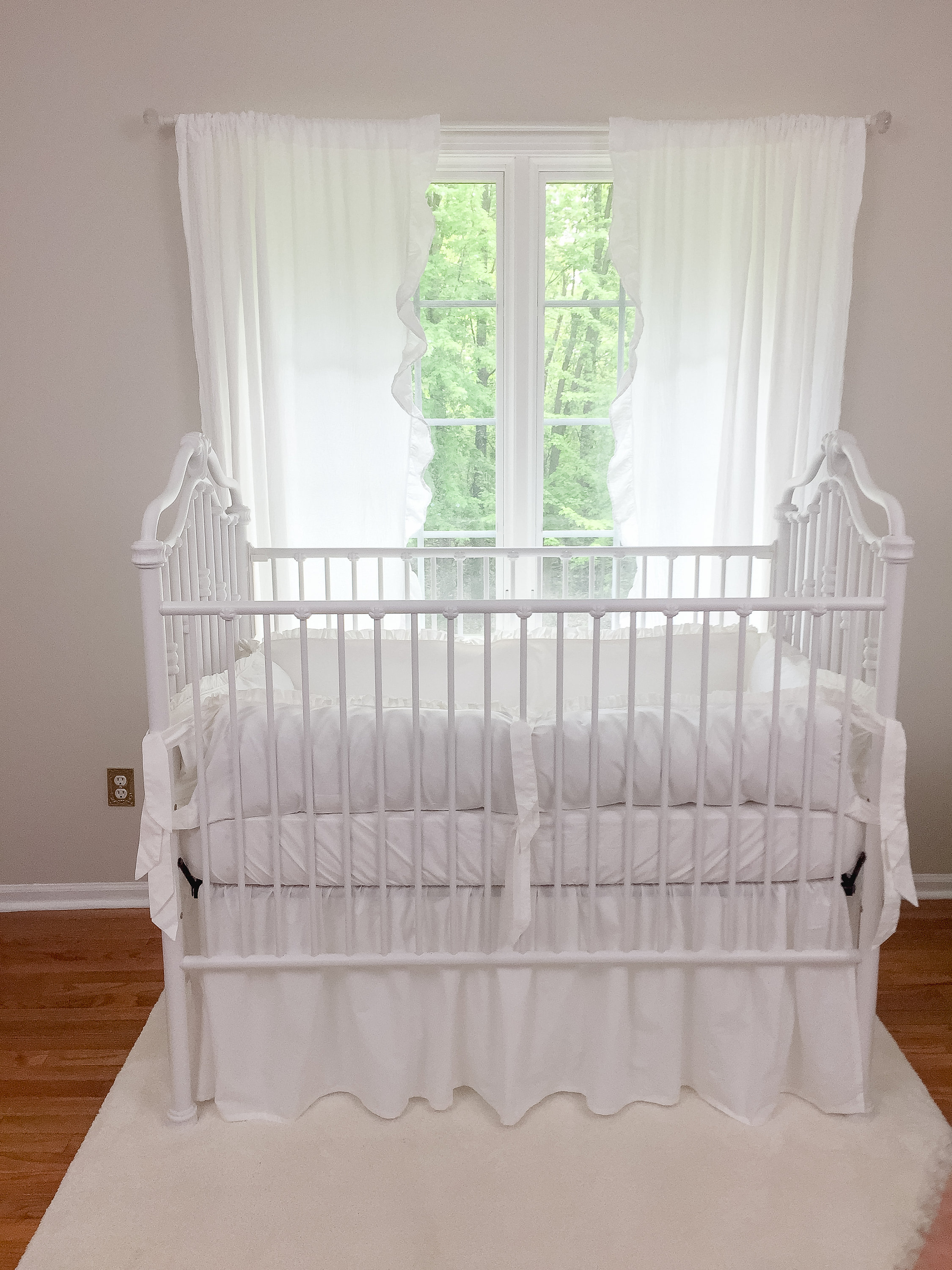 shabby chic crib bedding