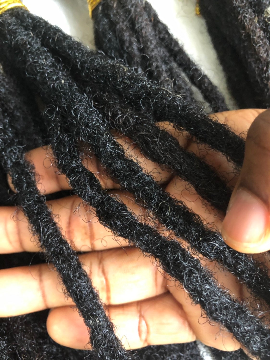 Extensions de dreadlocks de cheveux humains. 100 Afro Kinky Etsy