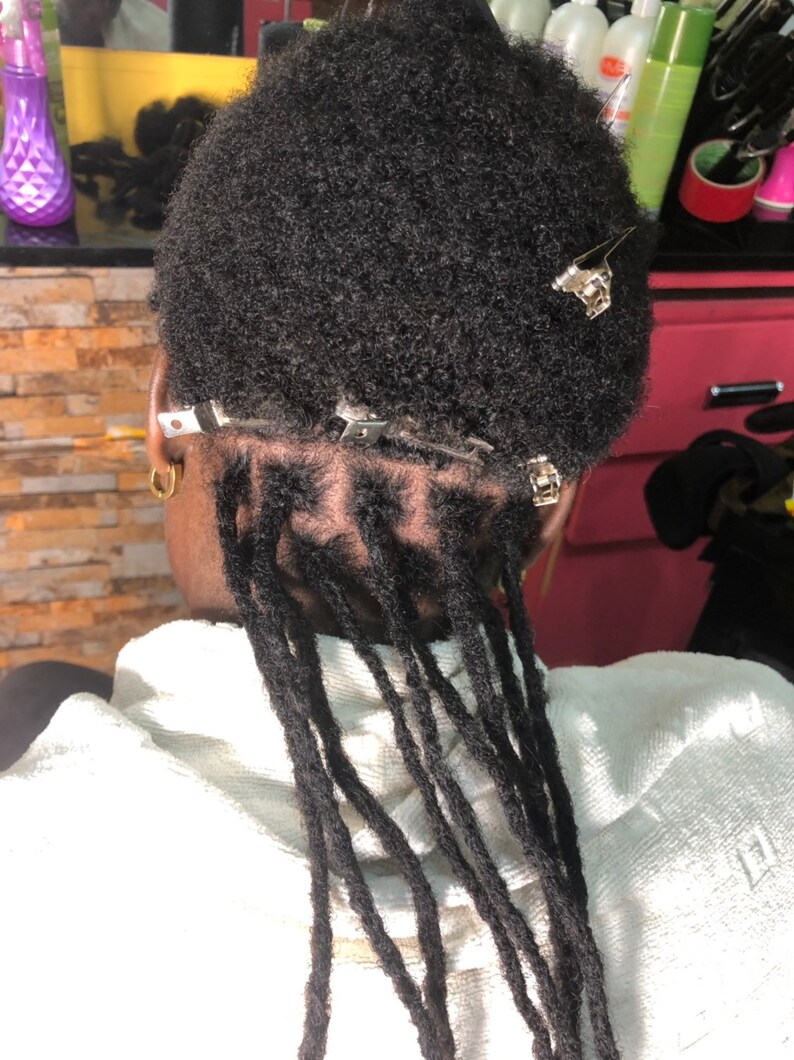 Micro Dreadlock Extensions . 100% Natural Human Dreadlocks. | Etsy