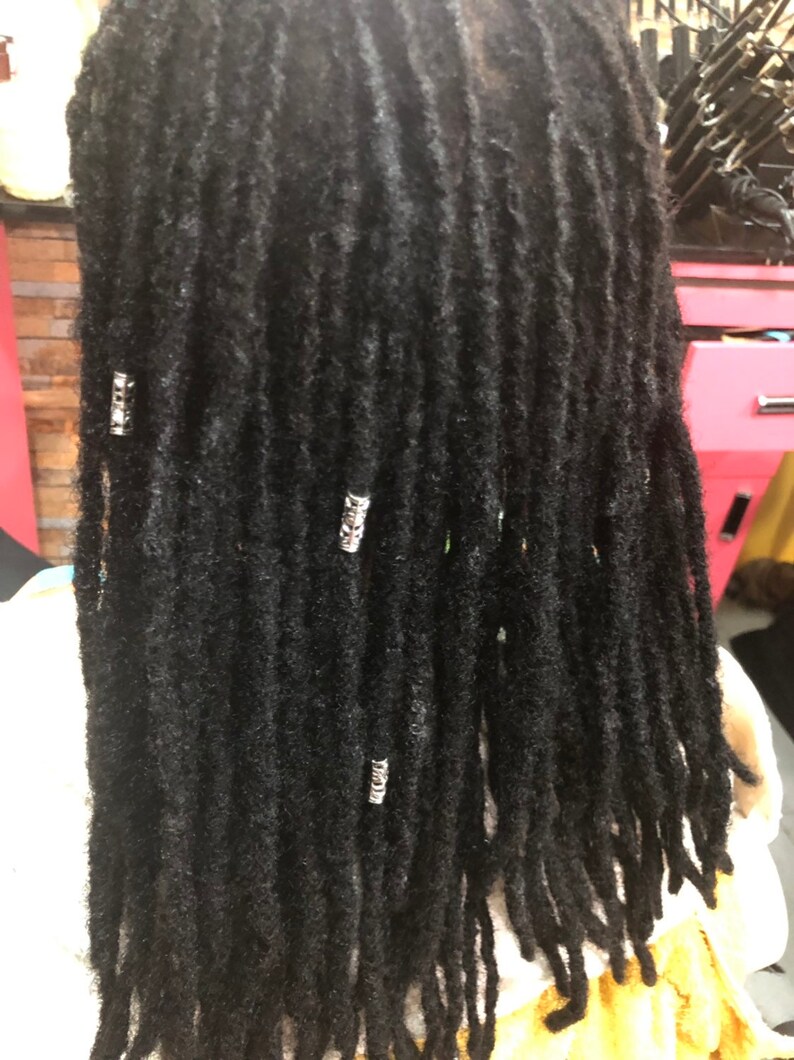 100 Human Hair Dreadlocks Extensions. Natural Dreadlock Etsy