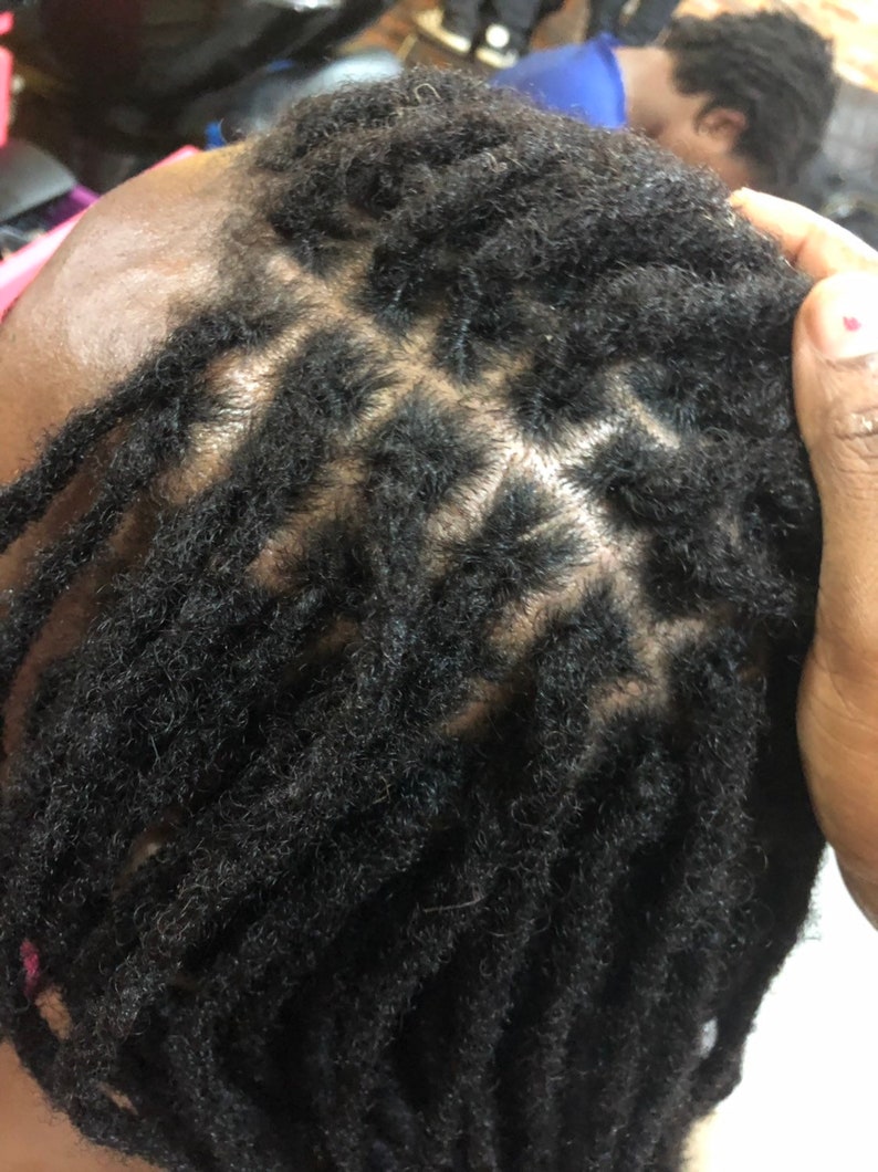 100 Human Hair Dreadlocks Extensions. Natural Dreadlock Etsy