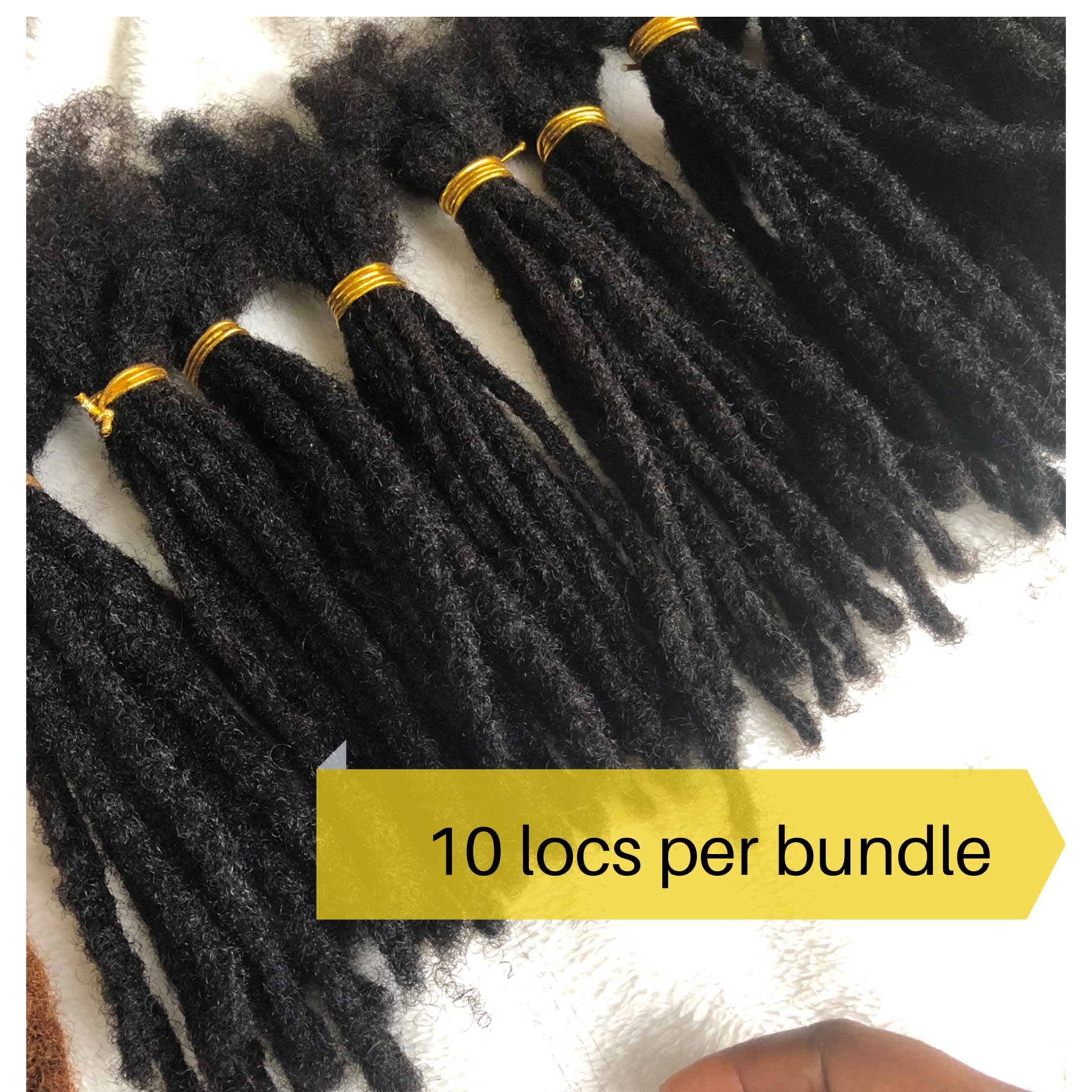 Extensions de dreadlocks de cheveux humains. 100 Afro Kinky Etsy