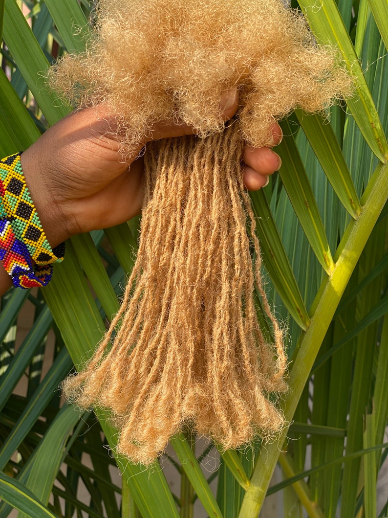 Extra Small Loc Extensions 0.2cm. 300 Locs per Bundle. 100% Afro Kinky ...