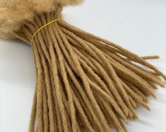 Kleur 27 dreadlocks-extensies. handgemaakt. 10 locs per bundel