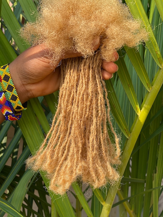 Extra Small Loc Extensions 0.15 0.2cm.x 10 Locs per Bundle. 100 Afro Kinky Human Hair Dreadlocks Extensions. Etsy Canada