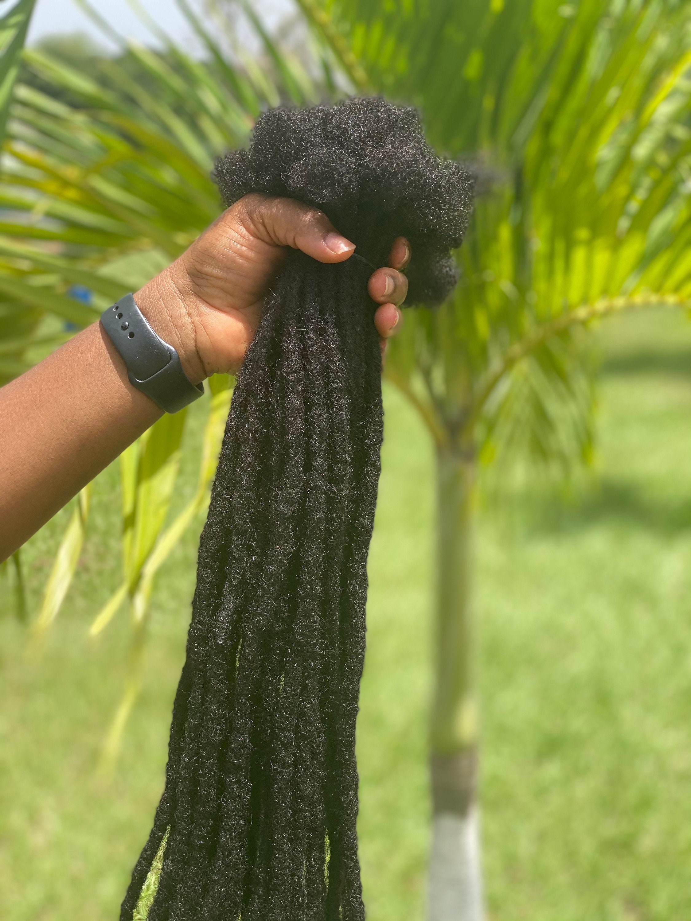 Medium0.70.8cm Dreadlock Extensions. 100 Human Hair Etsy Australia