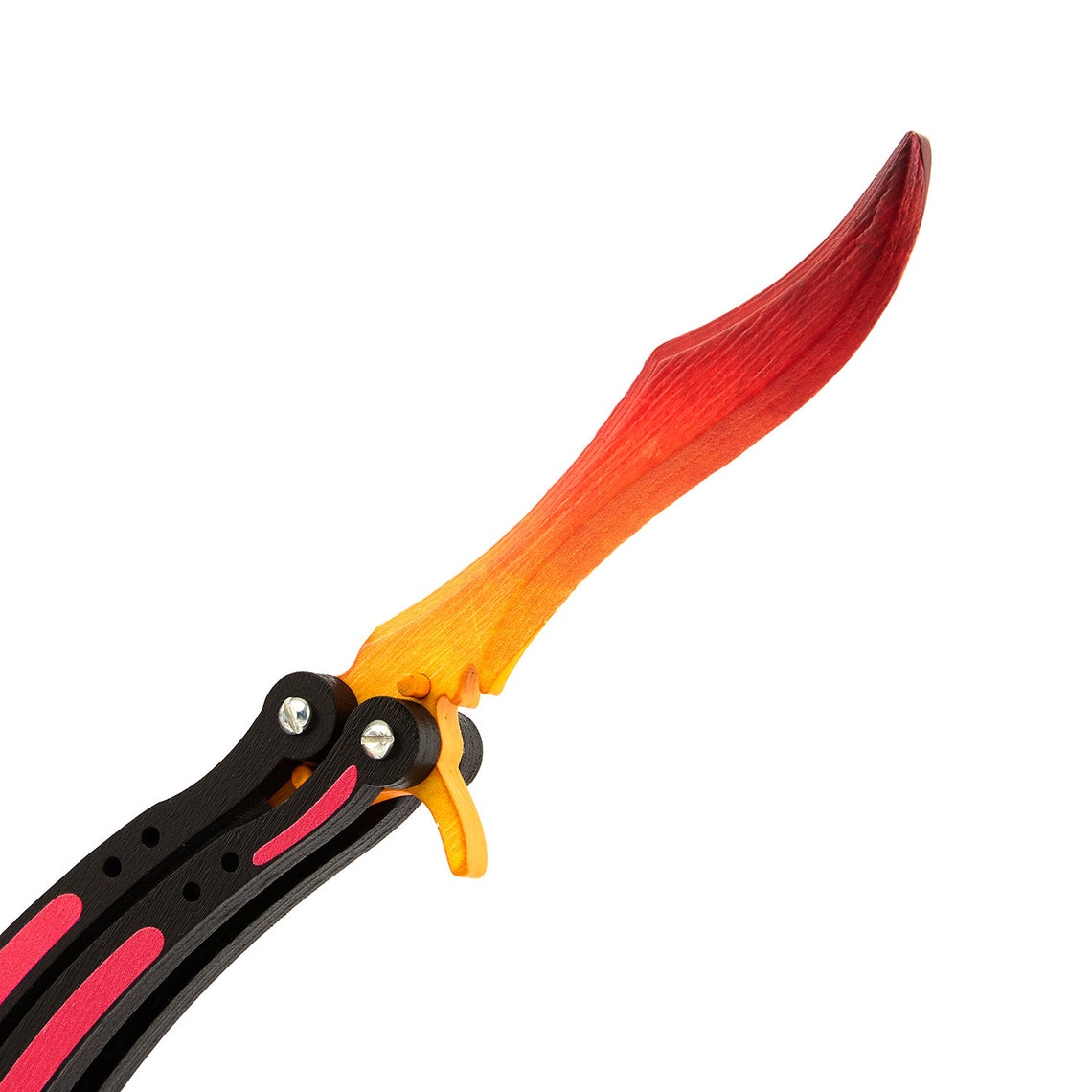 A Butterfly knife in color Fade gift for gamer Etsy