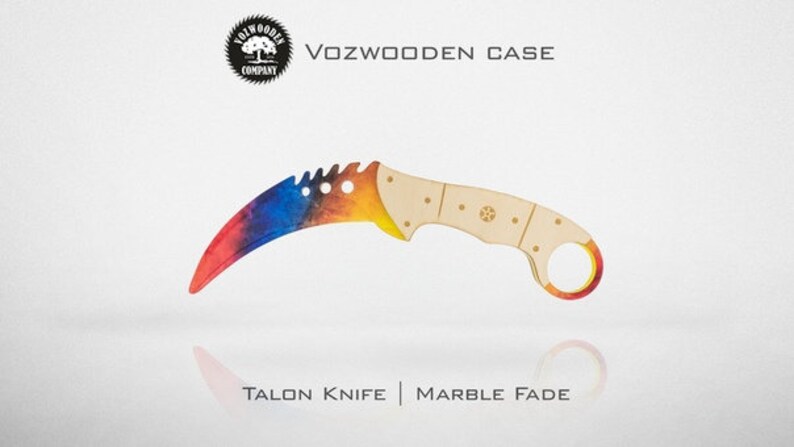 Нож коготь из кс го чертеж