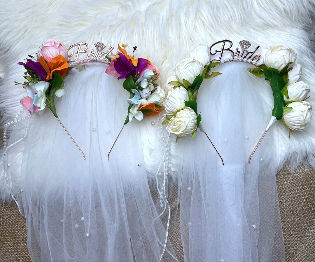 Bridal Shower Wreath in Artificial Flowers, Hawaiian Wreath, Wedding Flower Etsy