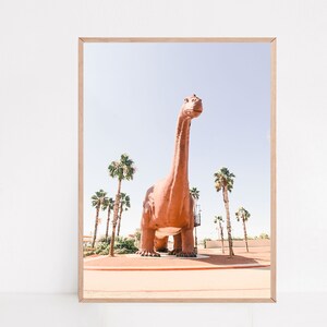 Cabazon Dinosaur, Dino Poster, Printable Wall Art (Digital Download) image 1