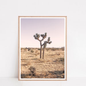 Joshua Tree Desert, Desert Photography, Joshua Tree Poster, Boho Wall Art, Large Wall Art