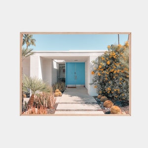 Door Photography, Palm Springs, Housewarming Gift, Mid Century Modern, Palm Springs Print